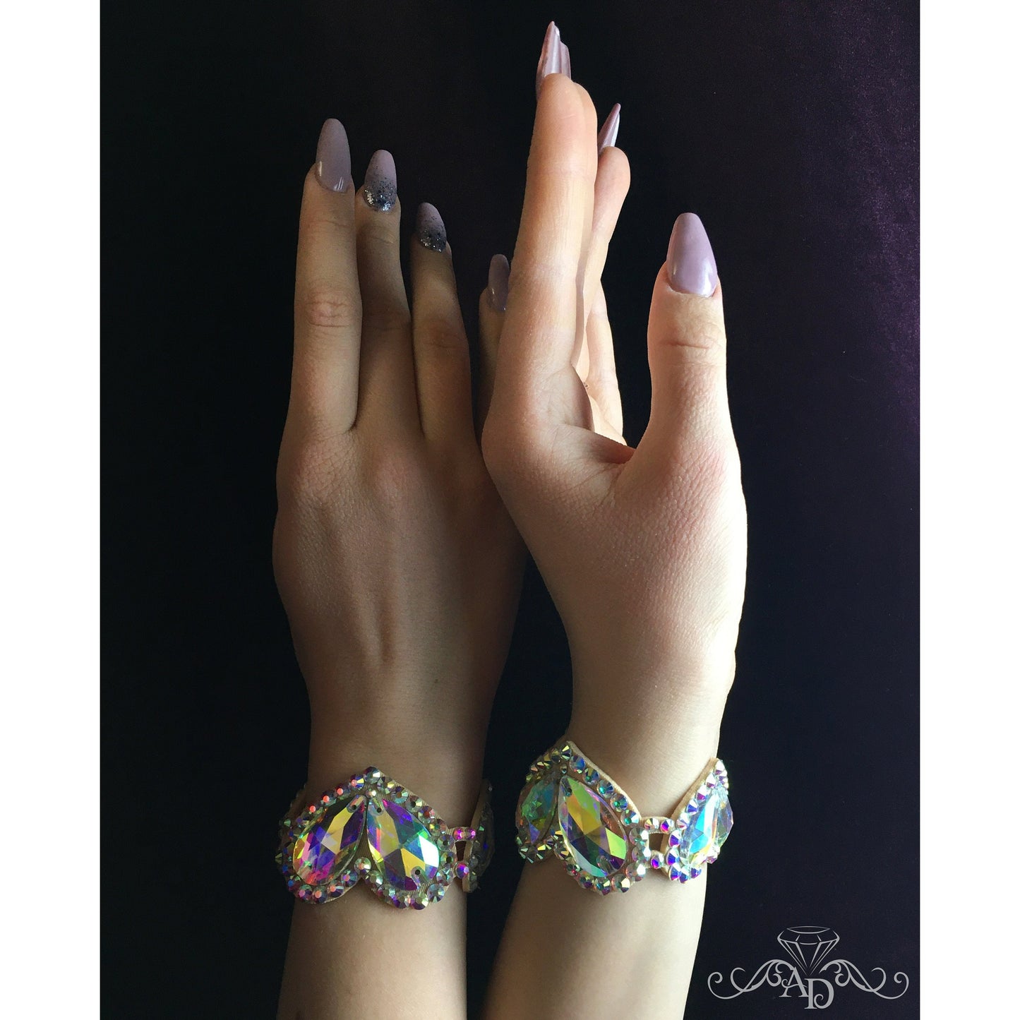 Rhinestone Dance Bracelet - One Love