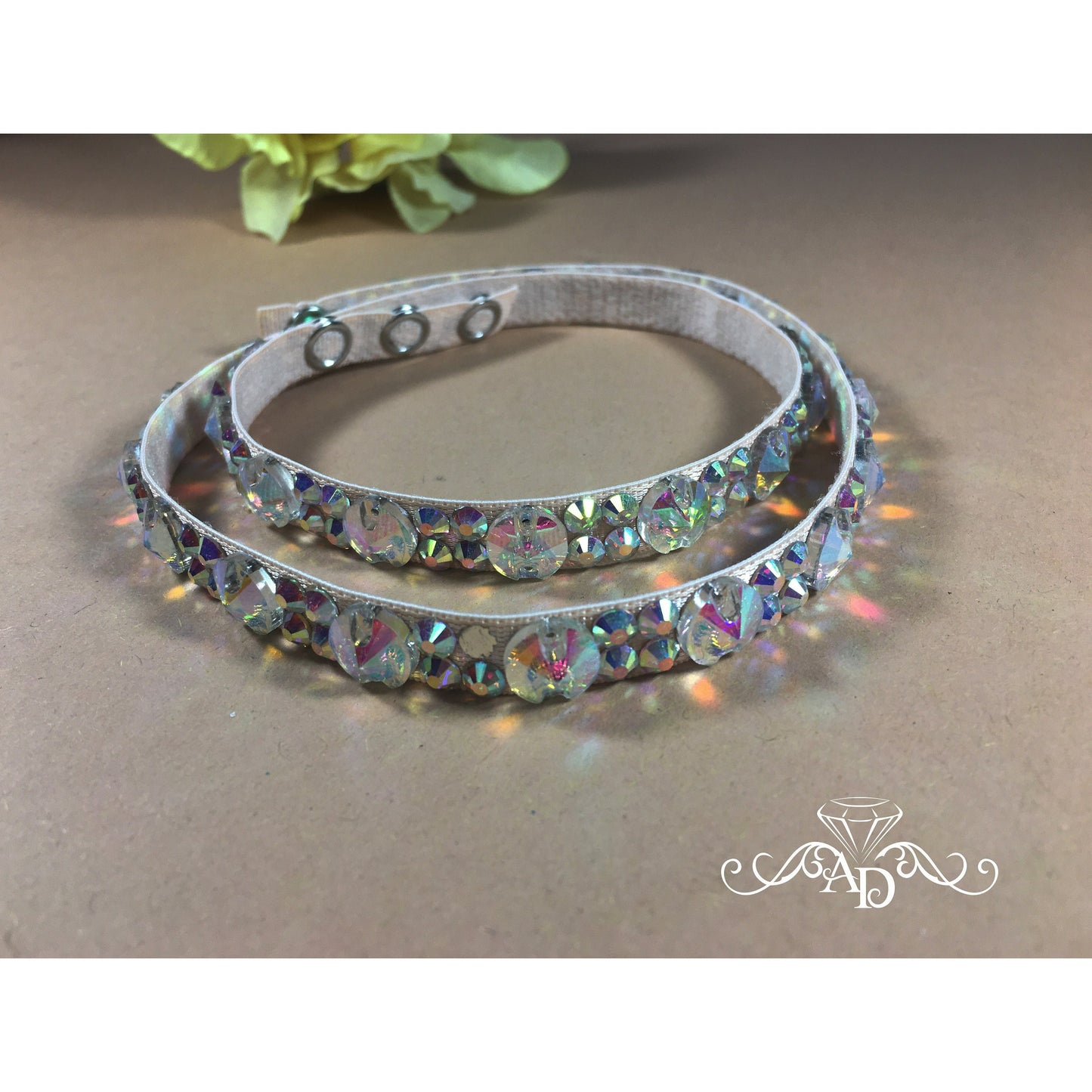 Glam Waist Belt with Crystals
