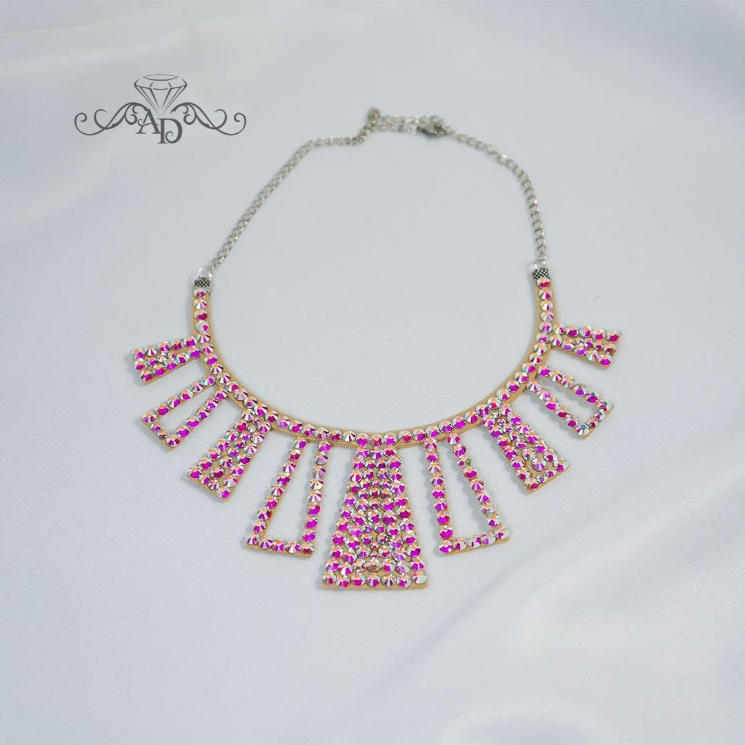 Elegant Rhinestone Collar - Oiti