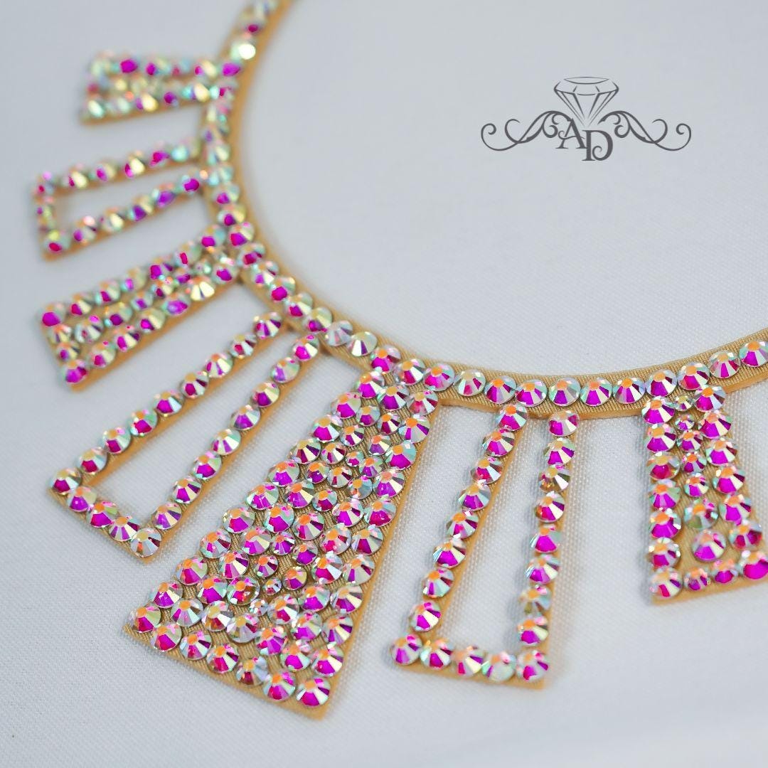Elegant Rhinestone Collar - Oiti