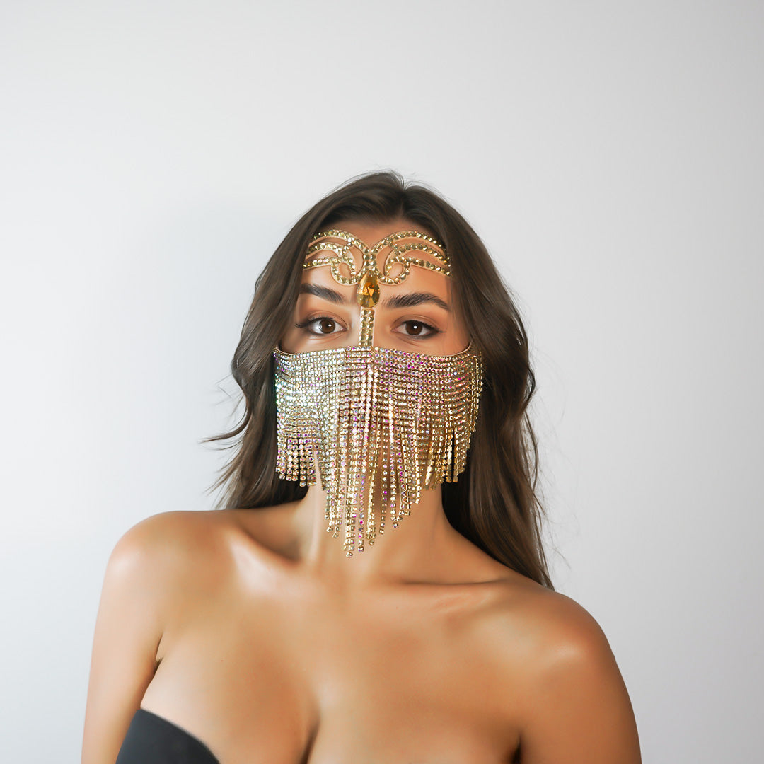 Face jewelry masks