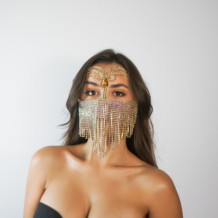 Face jewelry masks