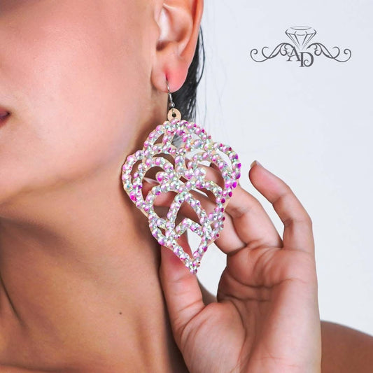 Elegant Crystal Performance Earrings - Lily