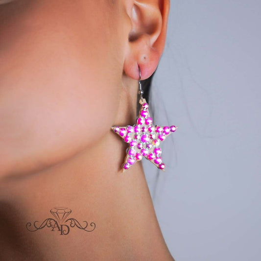 Stars Crystal Earrings - Little Stars