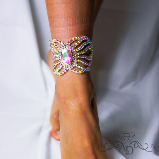 Dazzling Crystal Anklet for Dance - Andrea