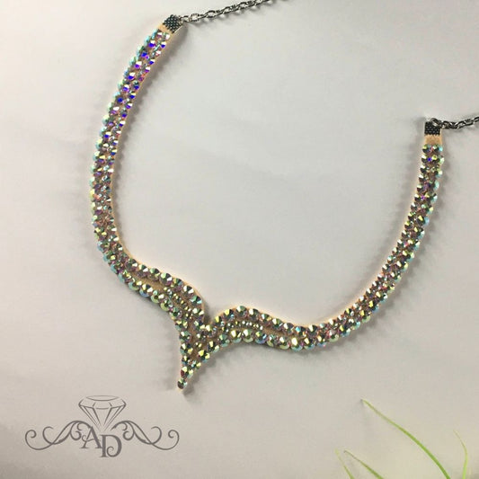 Lightweight Crystal Collar - Evi
