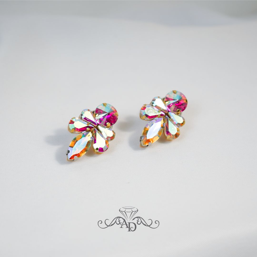 Ballroom stud earrings