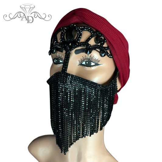 Arabian-Inspired Face Chain – Claudia Black