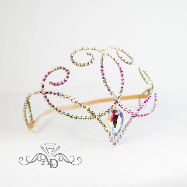Shiny Wire Diadem for Stage - Diona