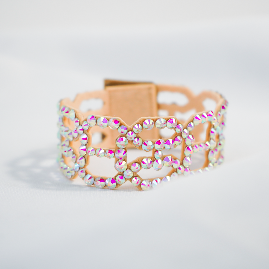 Rhinestone Wrist Cuff - Adrianna