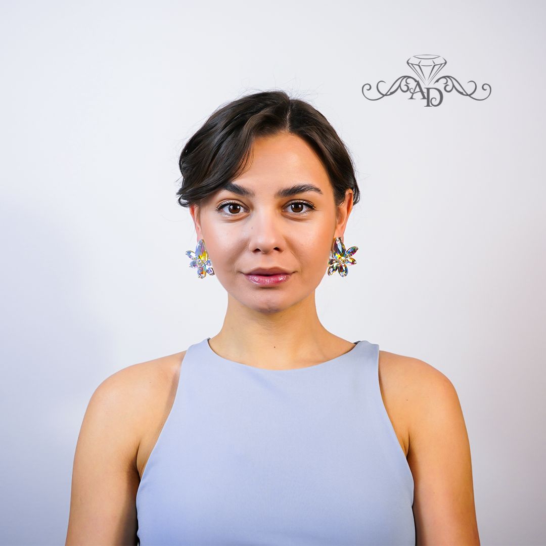 Ballroom clip on earrings