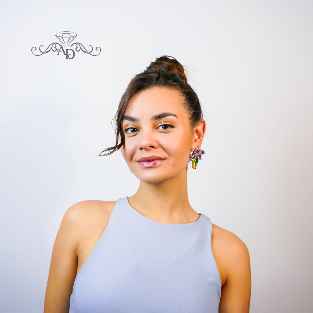 Stage clip on earrings