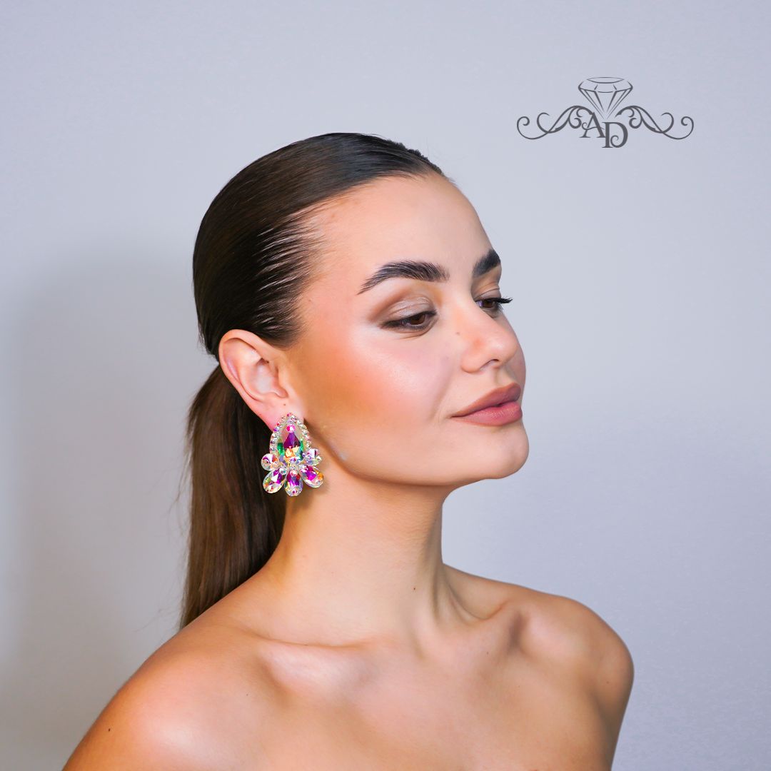 Dance clip on earrings