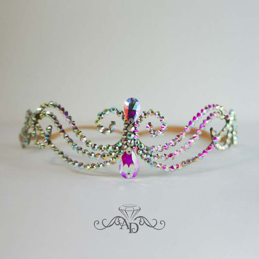 Minimalist Wire Tiara for Dance & Parties - Millie