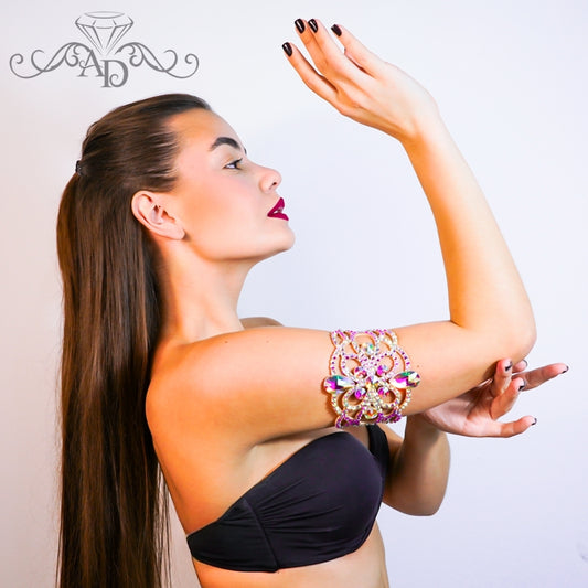 Reflective Crystal Bracelet for Arm - Elin