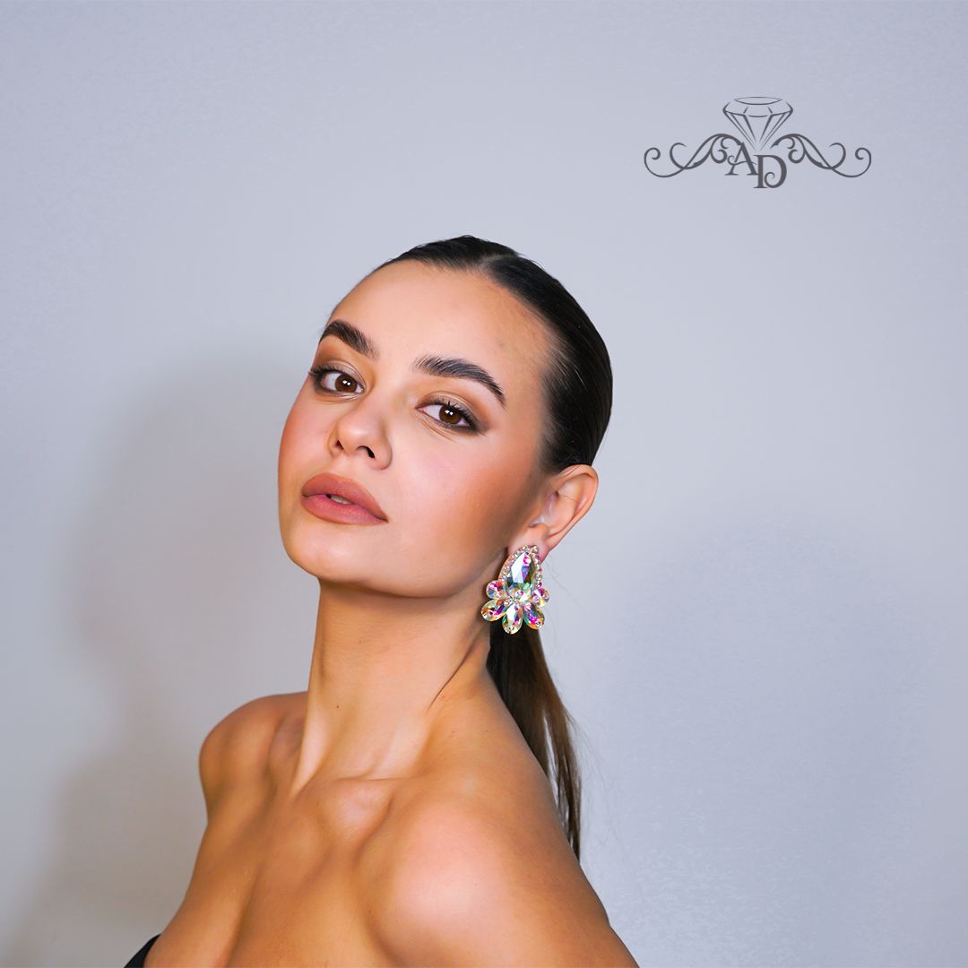 Dance clip on earrings