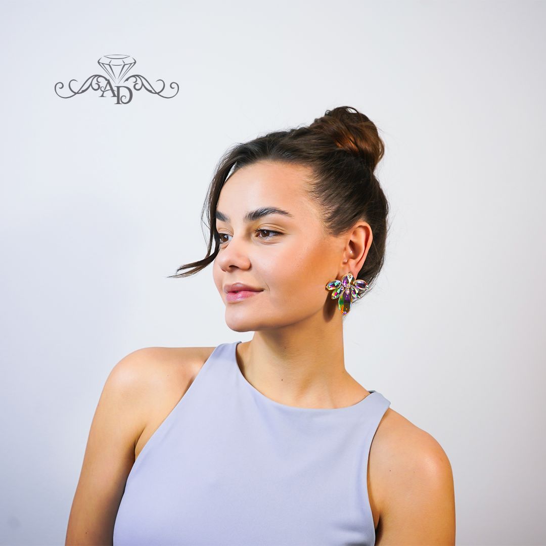 Stage clip on earrings