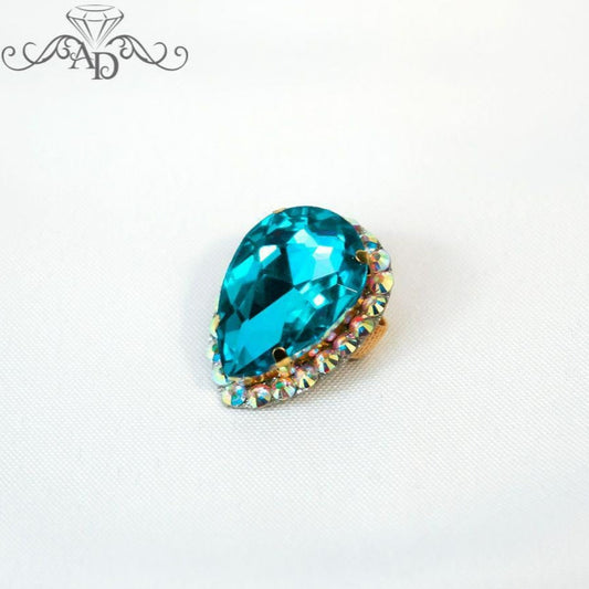 Sparkling Rhinestone Ring for Dance