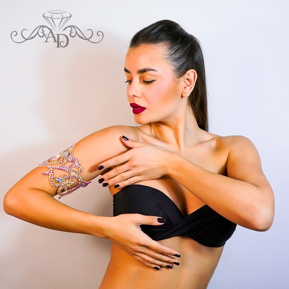 Rhinestone Arm Jewelry - Shayna