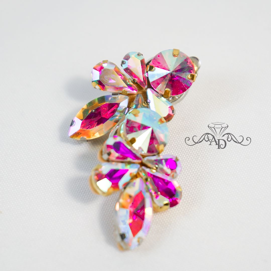 Ballroom stud earrings