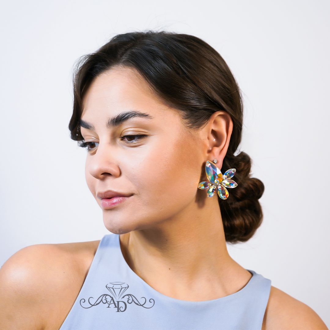 Ballroom clip on earrings
