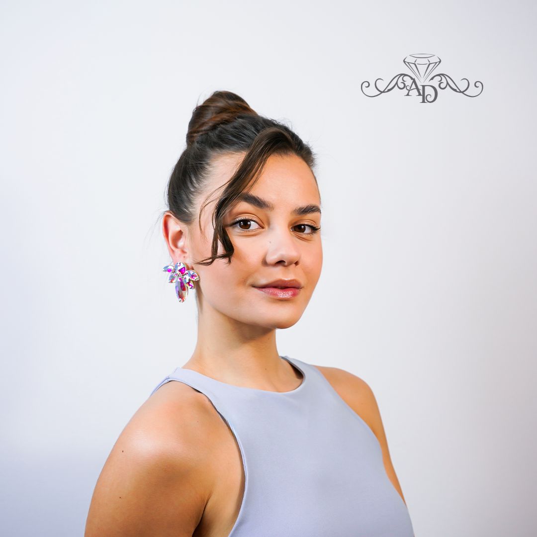 Stage clip on earrings