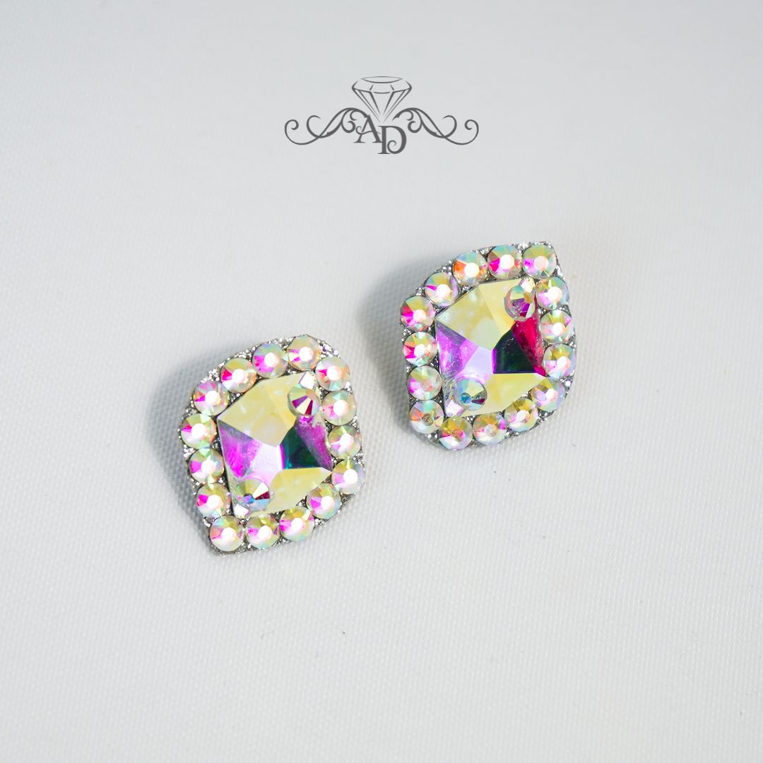 Dancer's clip on earrings