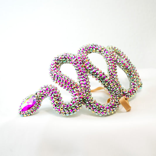 Handcrafted Wire Snake Head Piece
