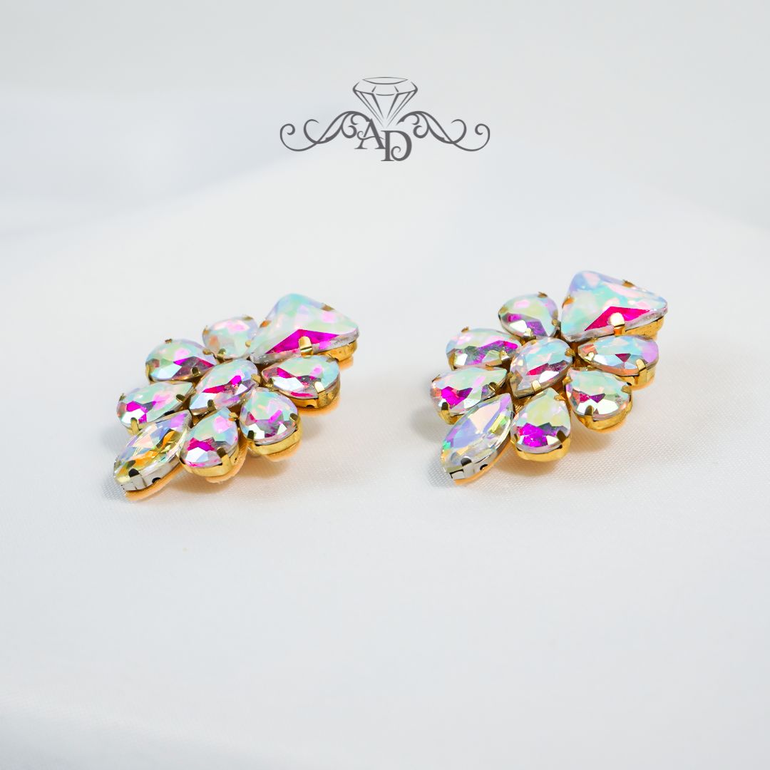 Show dance stud earrings