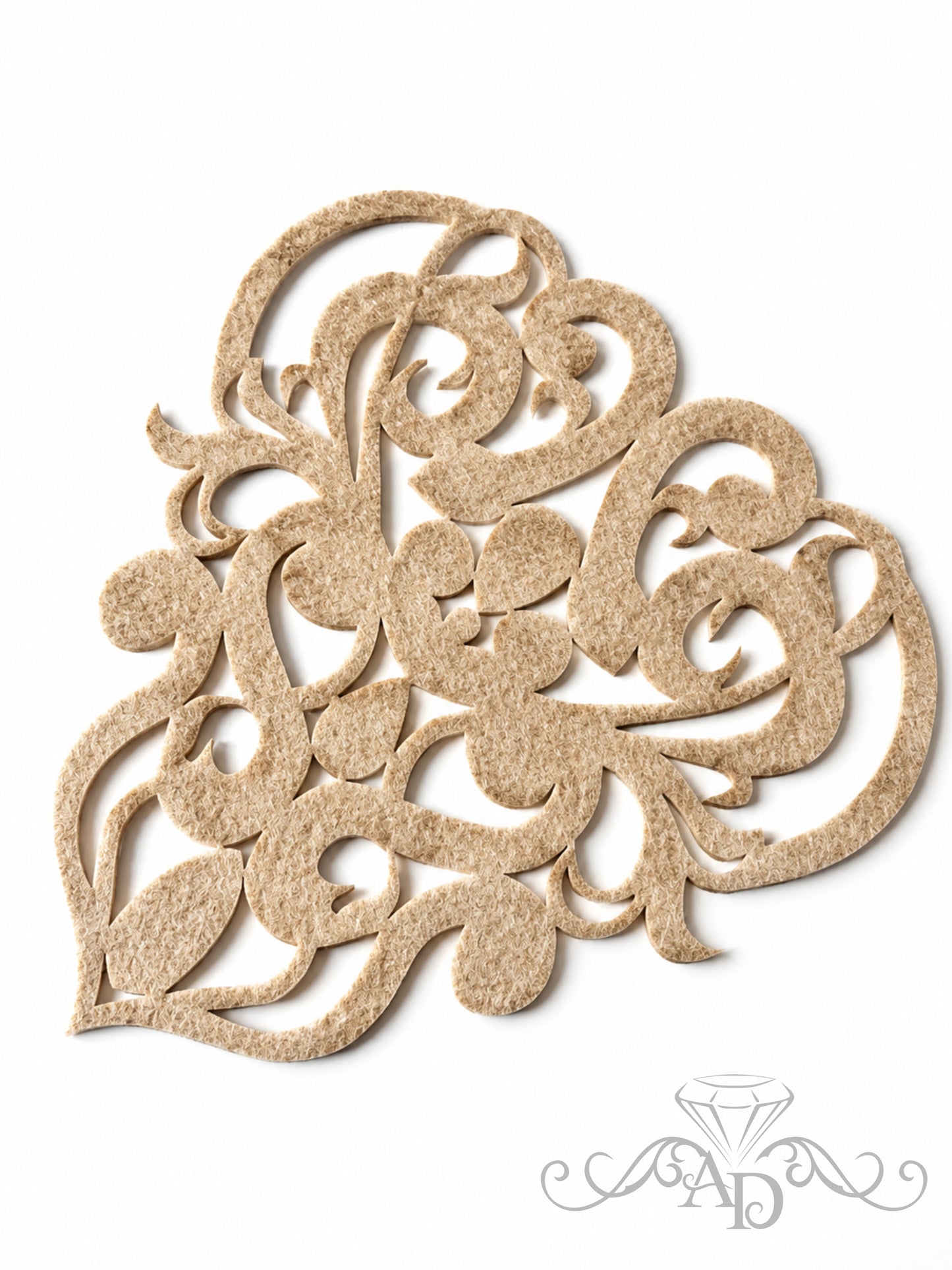 Felt Appliques Set 4 pcs - Dance Costume Elements