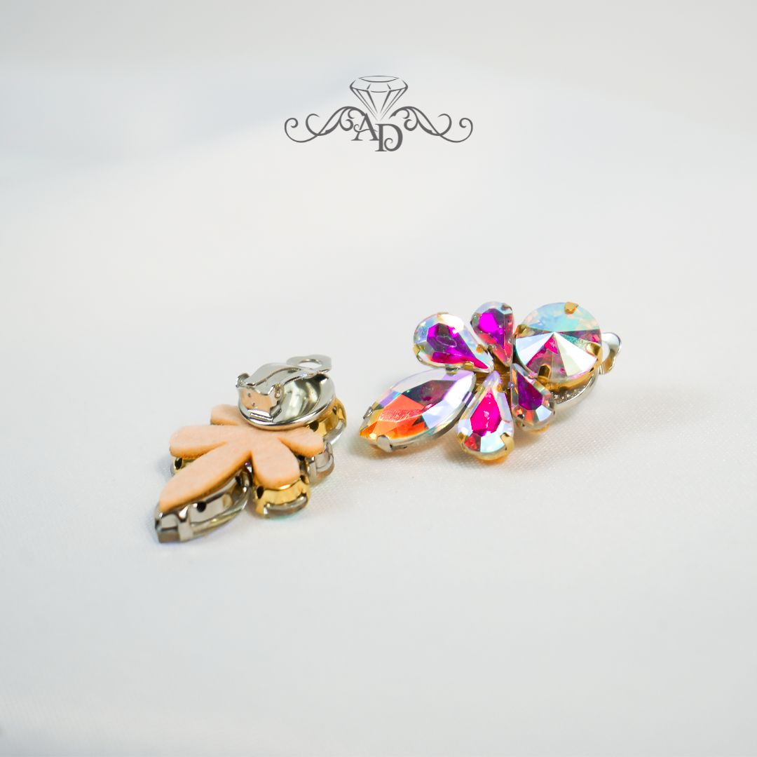 Ballroom stud earrings