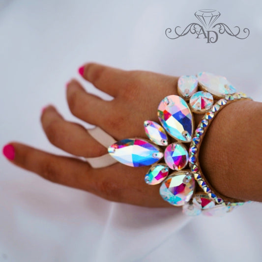 Crystal Rhinestone Bracelet - Mona