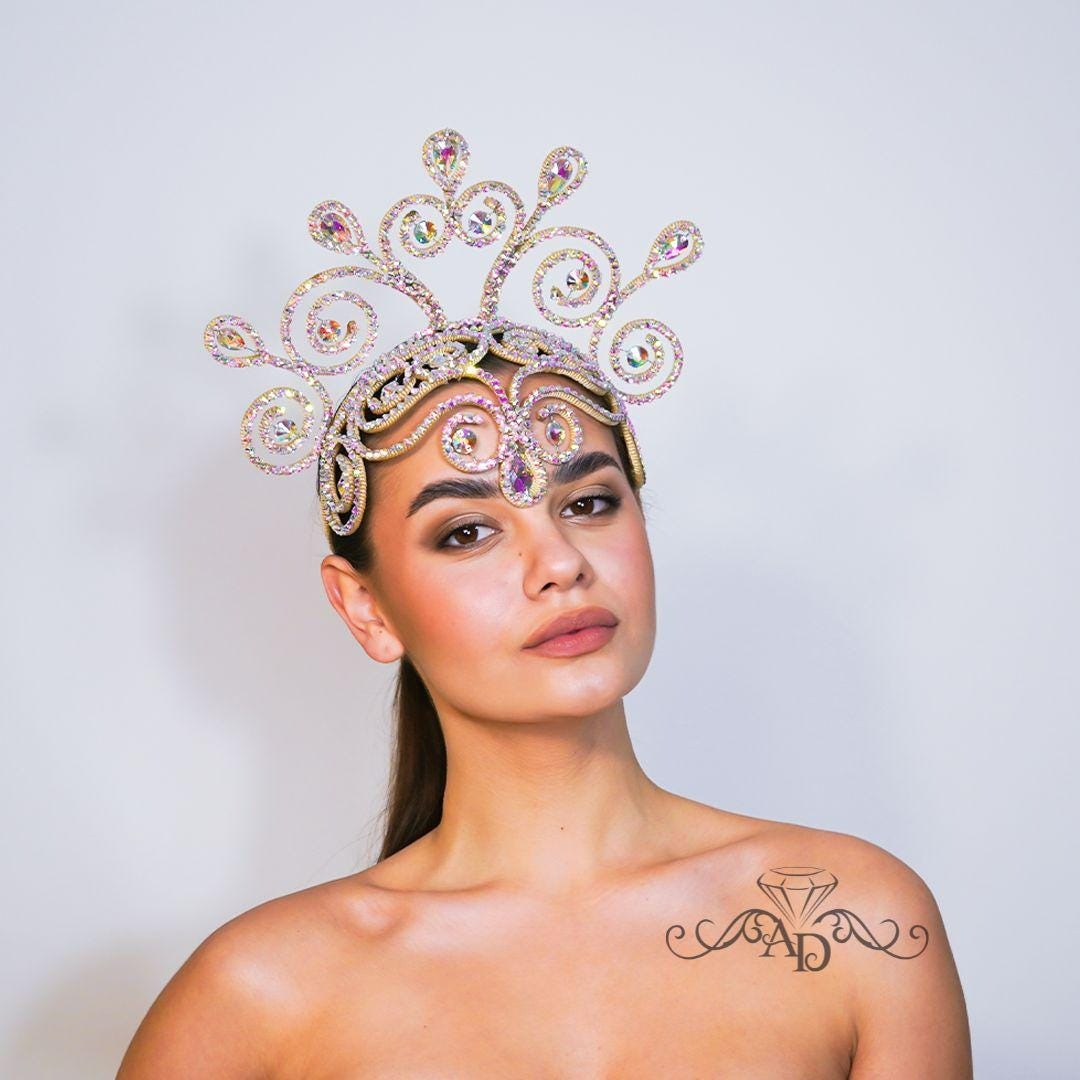 Handcrafted Wire Crown for Stage Shows - Dominica