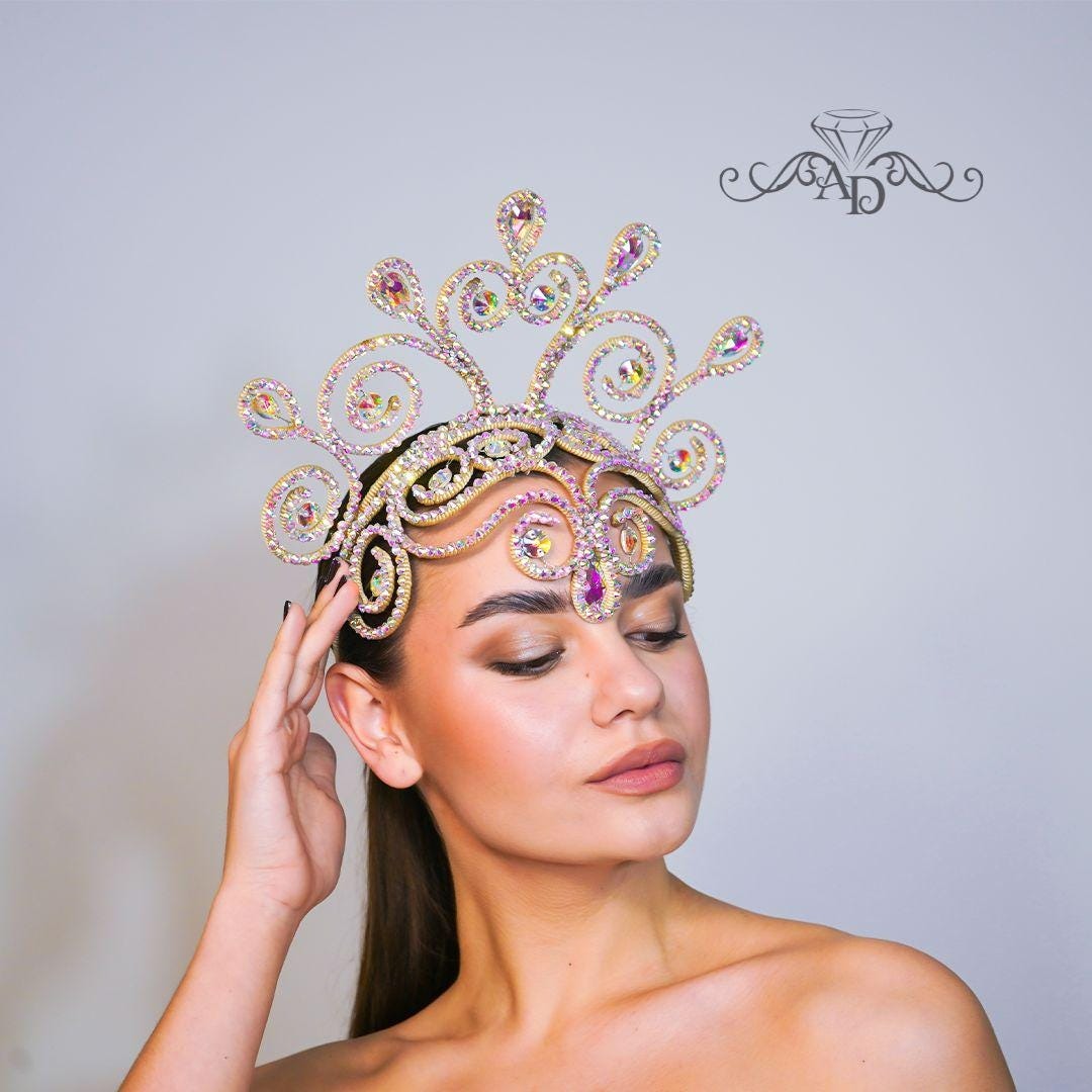 Handcrafted Wire Crown for Stage Shows - Dominica