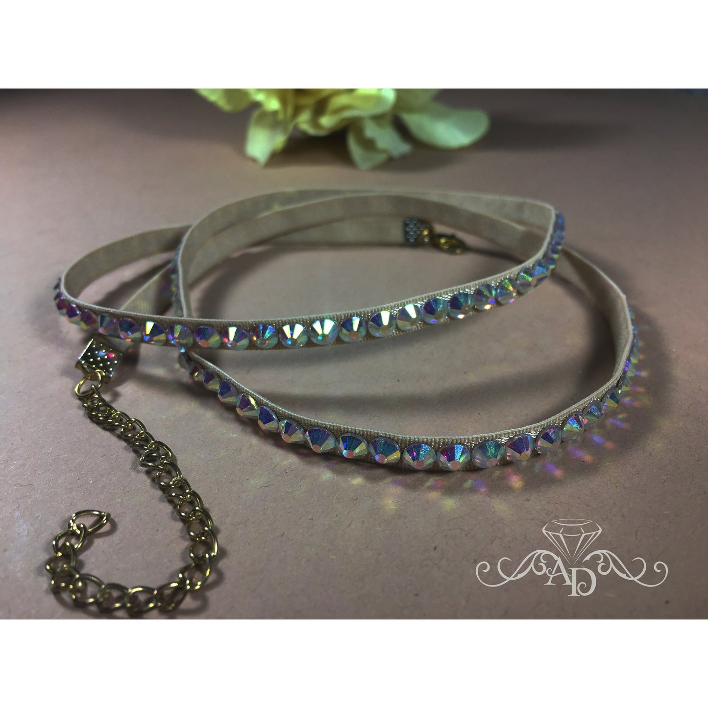 Rhinestone Belly Dance Belt