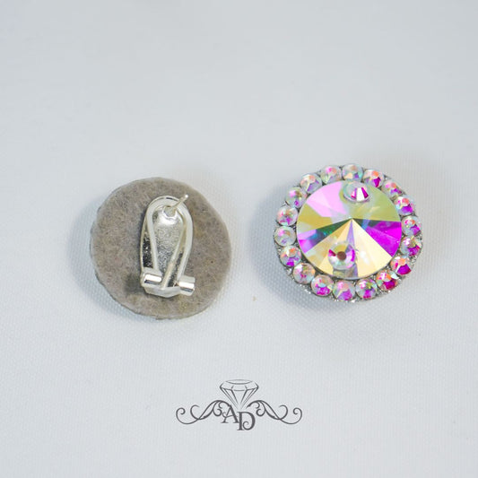 Ballroom stud earrings