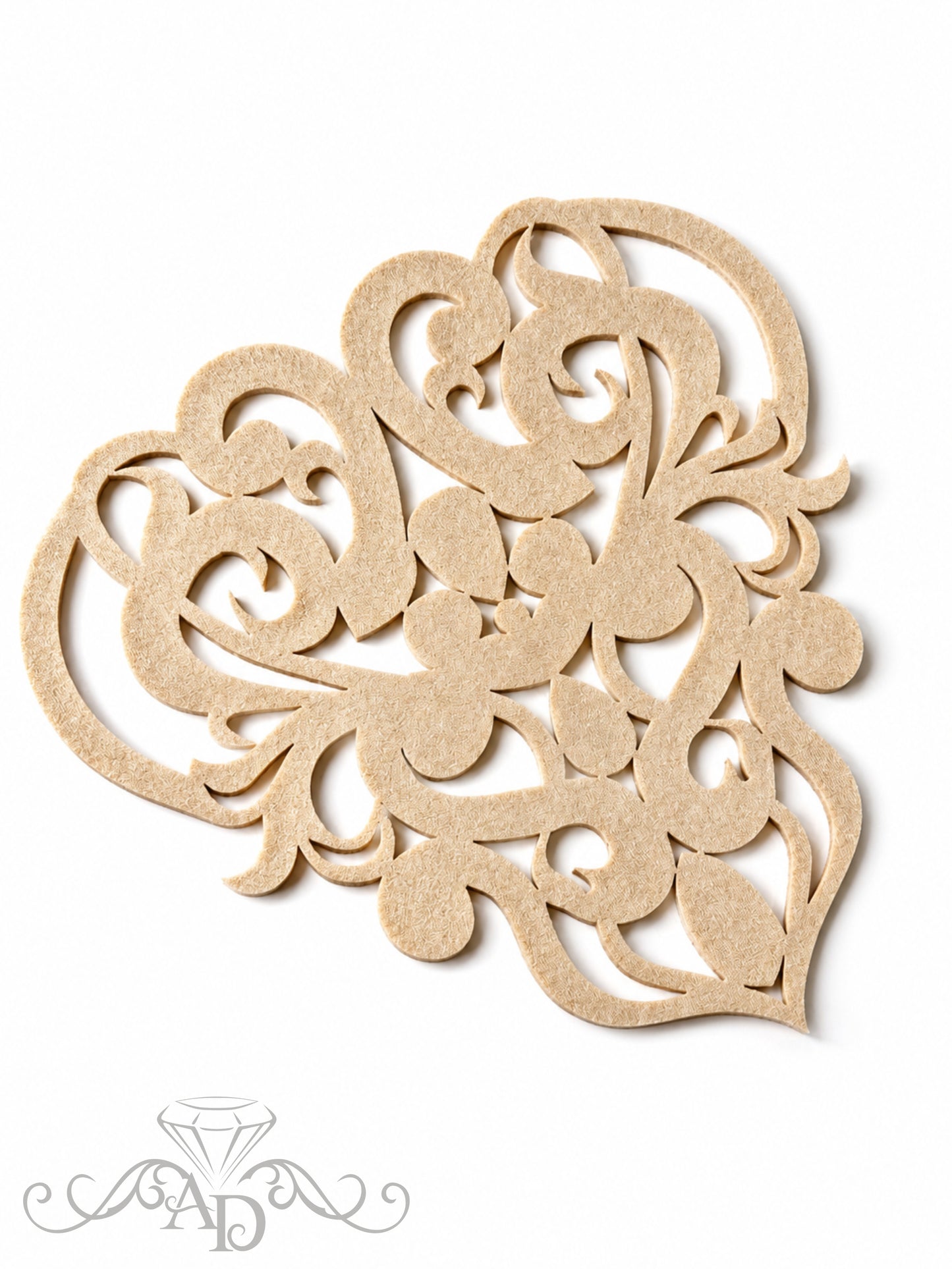 Felt Appliques Set 4 pcs - Dance Costume Elements