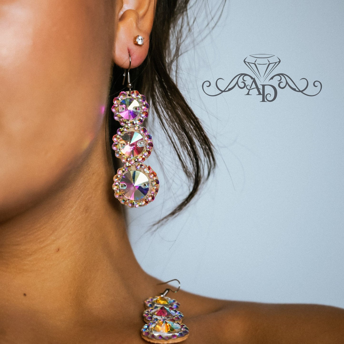 Sparkle Performance Studs -  Mia