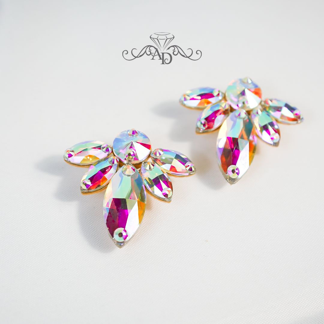 Stage clip on earrings
