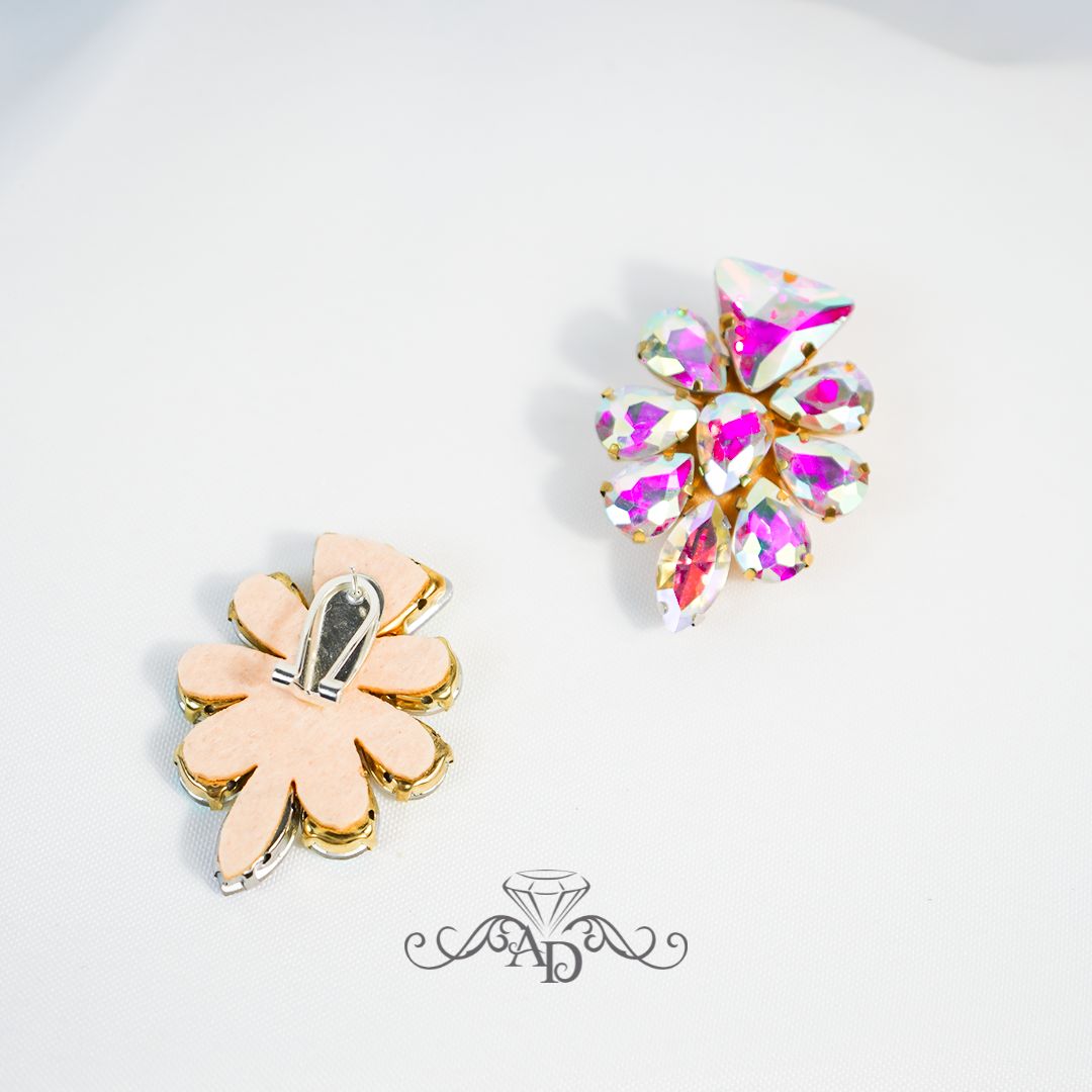 Show dance stud earrings