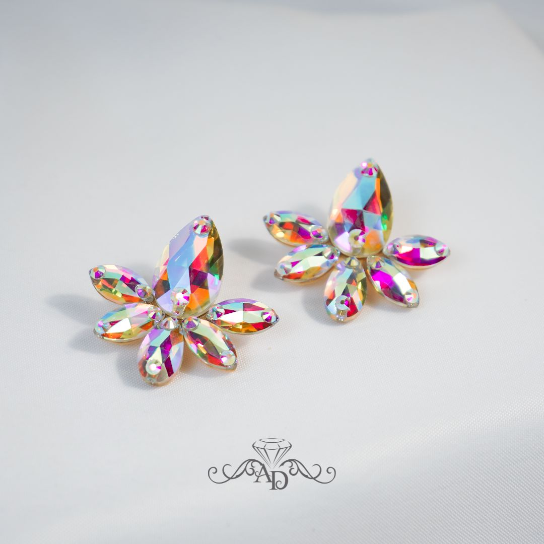 Ballroom clip on earrings