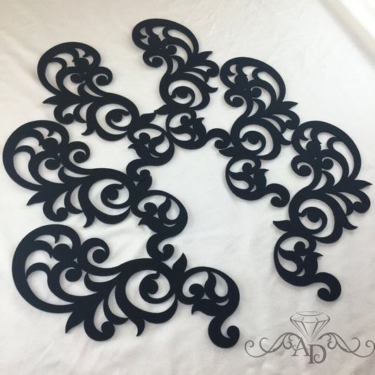 Laser-Cut Felt Appliques for Dance Costumes – Set of 6