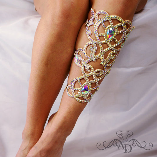 Performance Crystal Leg Bracelet - Erida