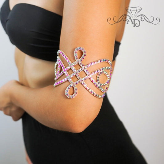 Crystal Arm Cuff for Dance - Alesia