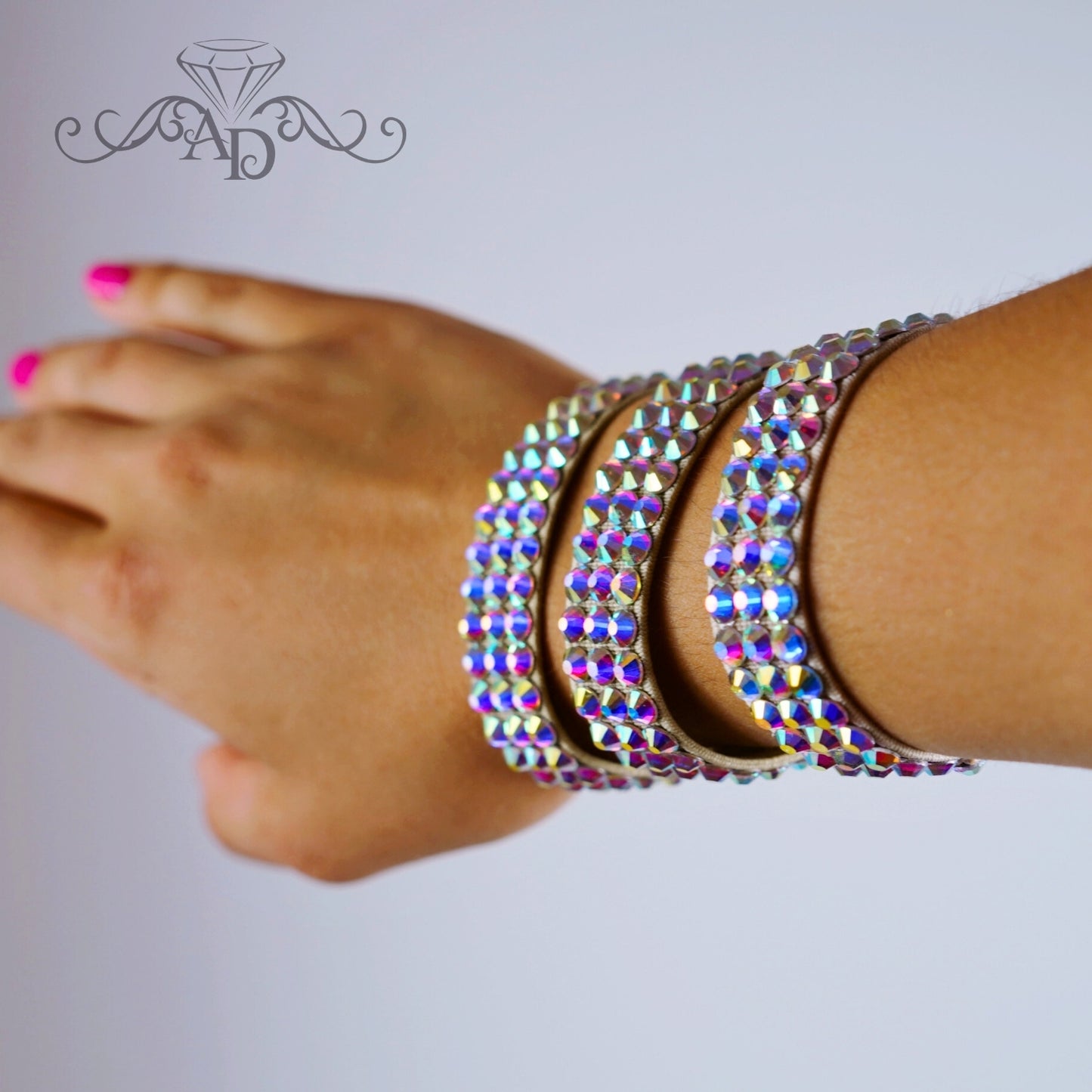 Rhinestone Wrist Cuff