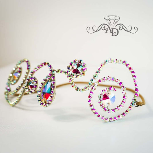 Versatile Wire Diadem for Dance and Events - Cassiopea