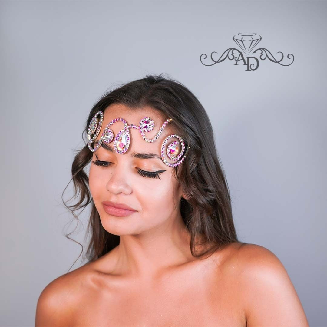 Versatile Wire Diadem for Dance and Events - Cassiopea
