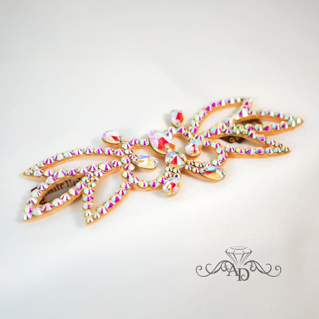 Show-Ready Dance Hairpiece - Paloma