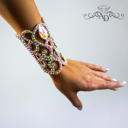 Sparkling Rhinestone Dance Bracelet - Lina