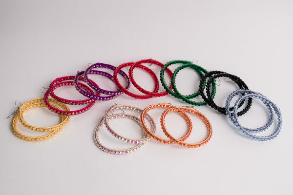 Dance Hoop Earrings